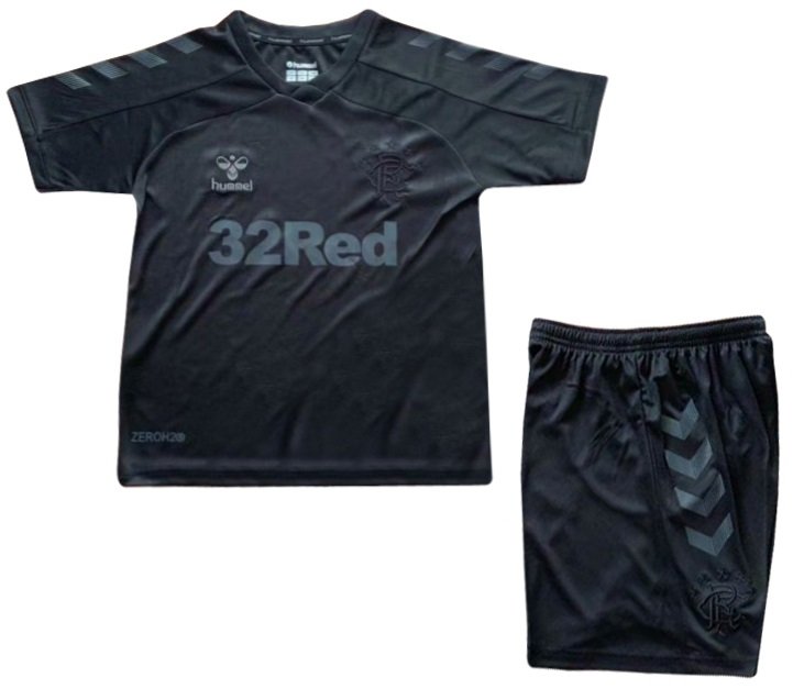 Kit infantil oficial Hummel Rangers FC 2019 2020 Edição Especial